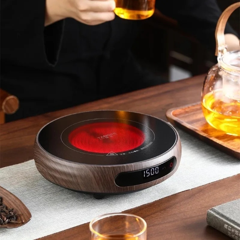 Herbal Tea For Wellness - 電気セラミックストーブティーストーブ 1500 ワット超薄型ミニ家庭用小型ティーストーブ沸騰湯沸かし器健康茶醸造器具