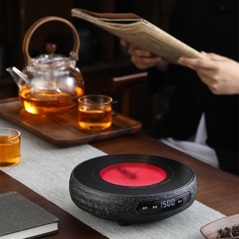 電気セラミックストーブティーストーブ 1500 ワット超薄型 - Herbal Tea For Wellness のレビューと価格