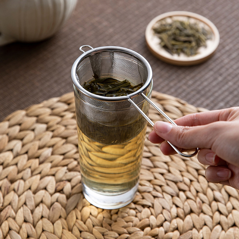 ステンレス製茶こし 再利用可能 茶漏れ防止フィルター ティー - Herbal Tea For Wellness のレビューと価格