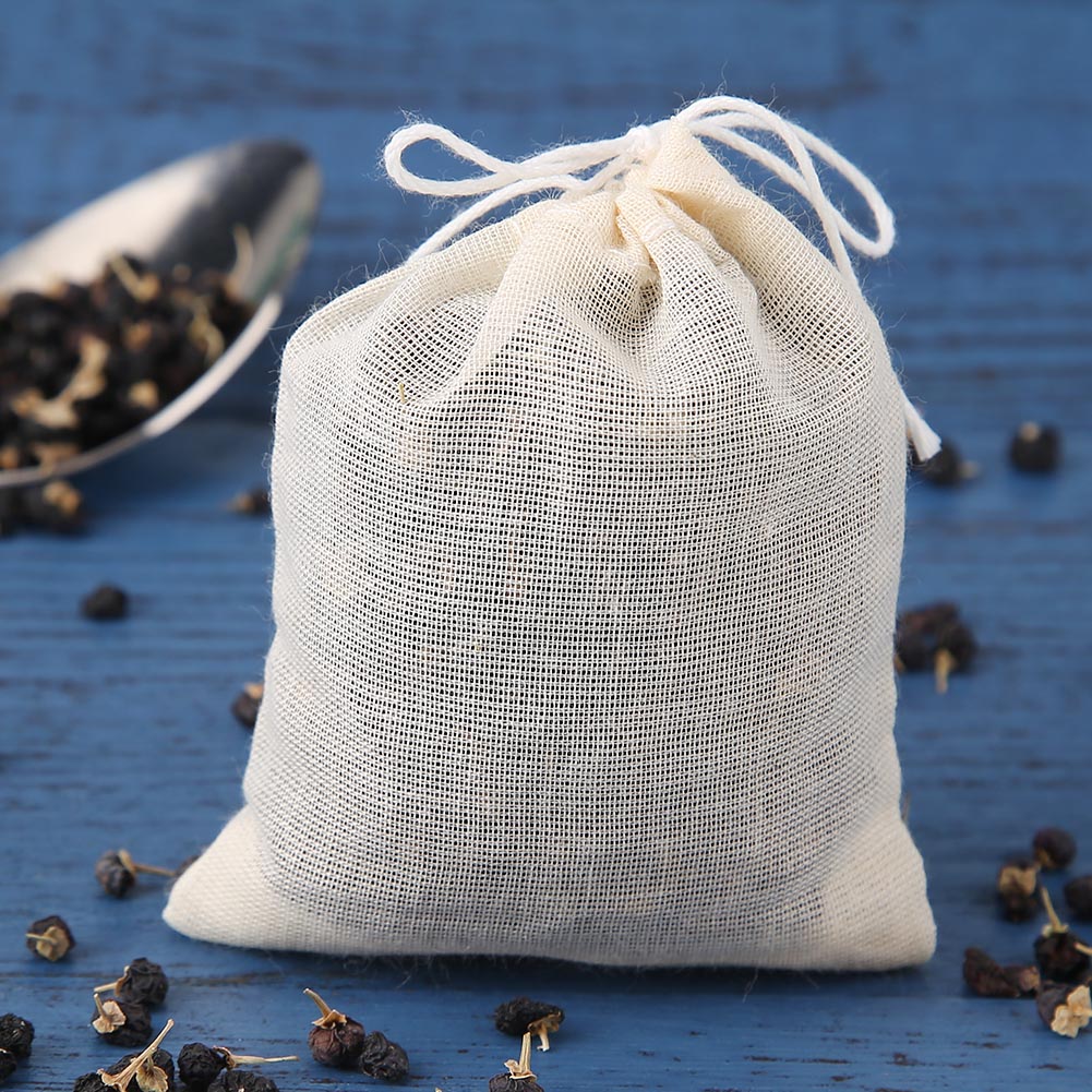 使い捨て紅茶フィルターバッグ,20ピース/ロット,綿ガーゼ, - Herbal Tea For Wellness のレビューと価格