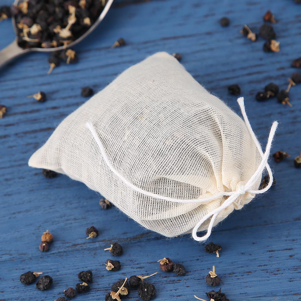 使い捨て紅茶フィルターバッグ,20ピース/ロット,綿ガーゼ, - Herbal Tea For Wellness のレビューと価格
